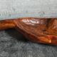 Antique XXL carved solid wood leaf cutter