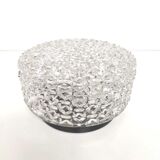 Cast glass ceiling lamp