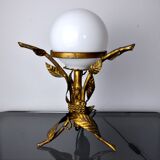 Floral table lamp, Art Deco, Spain, 1960