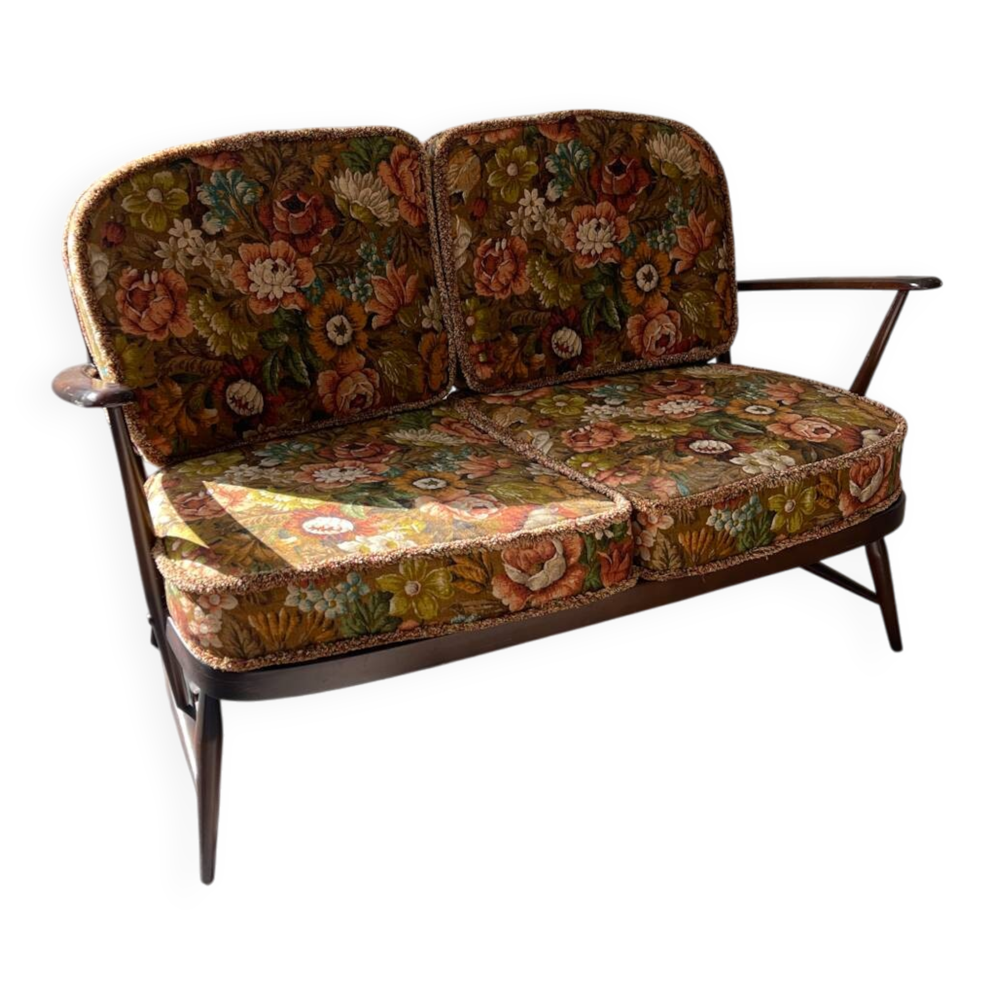 Banquette 2 places Ercol, modèle Windsor