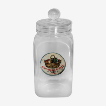 Old vito confectioner jar