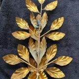 Applique lamp hans kogl gold metal