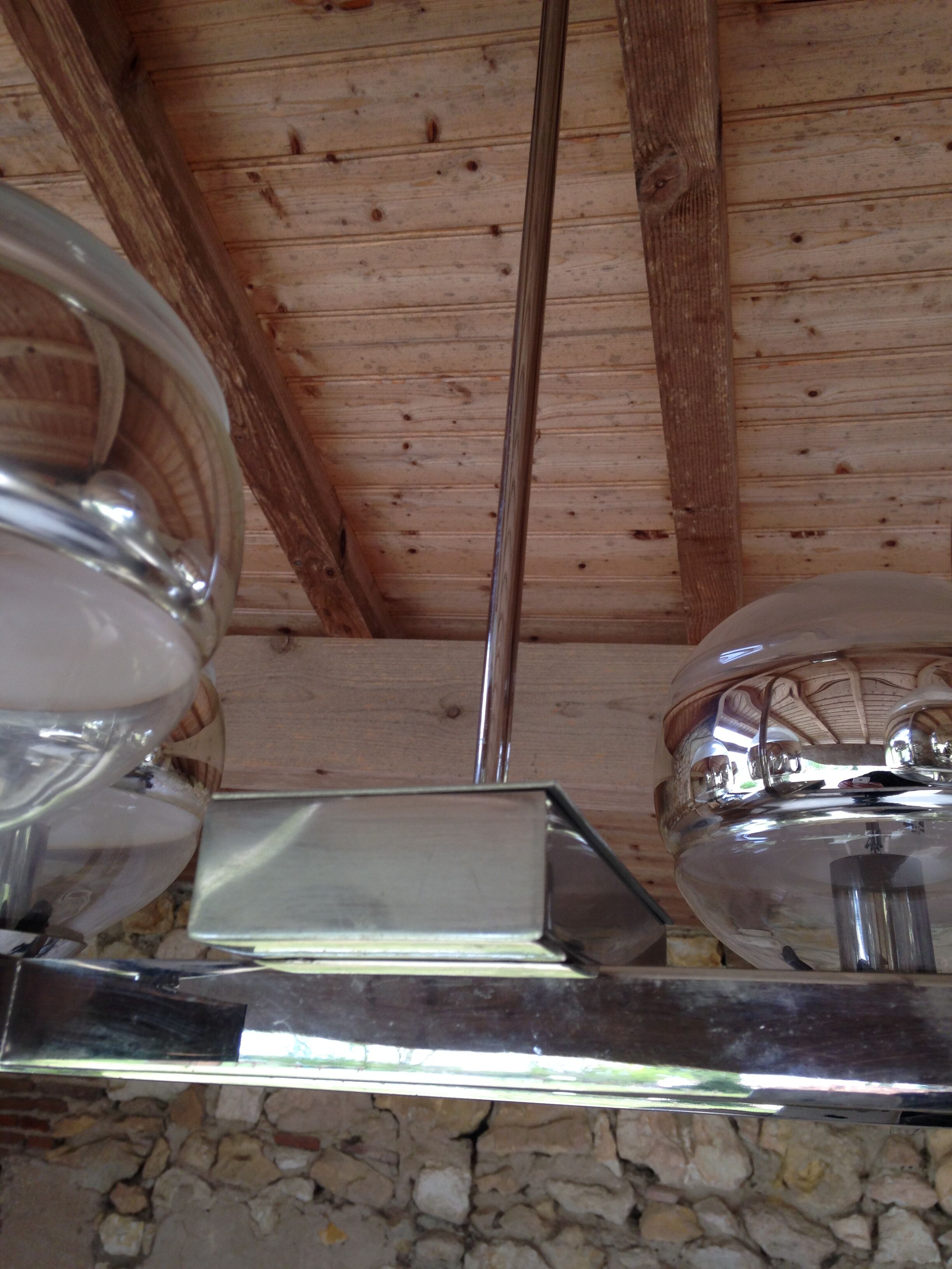 Italian chandelier, vintage 70