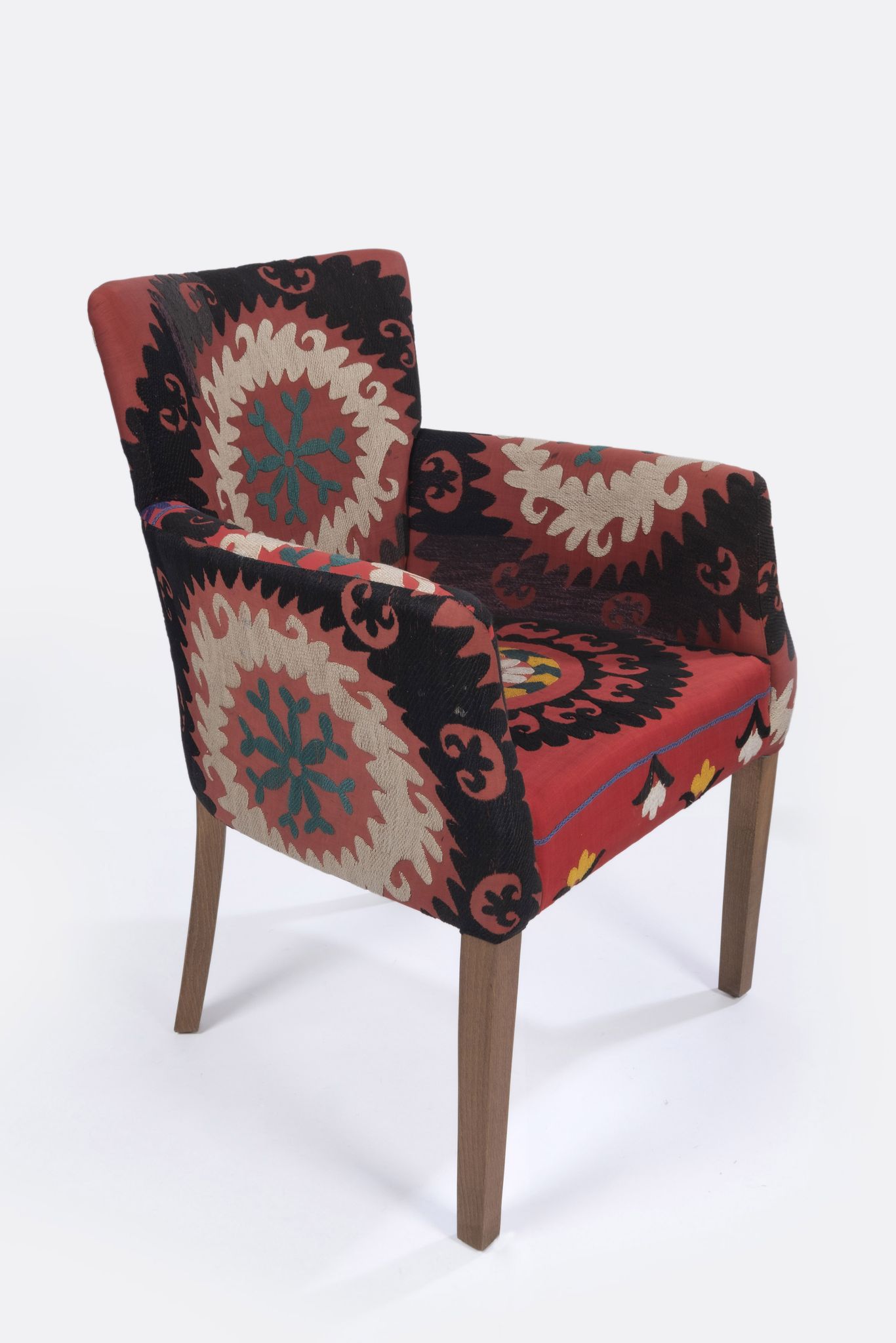 Fauteuil ethnic bergere