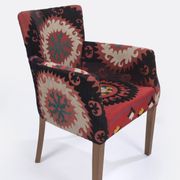 Fauteuil ethnic bergere
