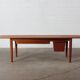 Coffeetable sewing table by Arne Wahl Iversen Danish design teak
