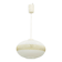 Czechoslovak Opaline Glass and Gold Pendant Light, 1970s