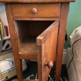 Table de chevet rustique