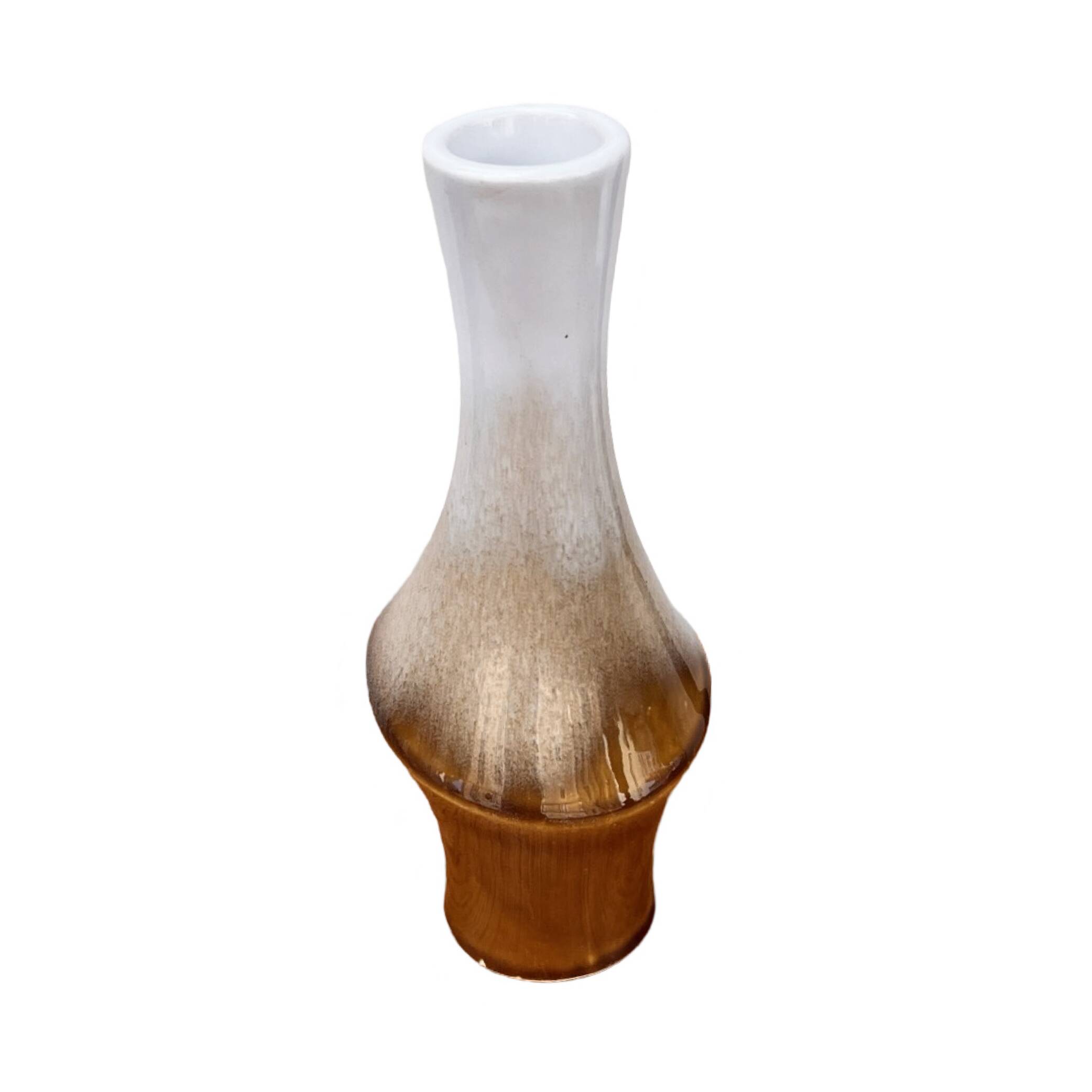 Ceramic, asymmetrical vase, Ditmar Urbach, Czechoslovakia, 1960s.