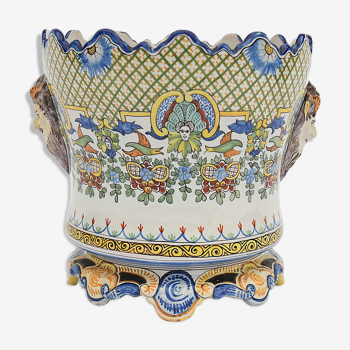 Vase en faience