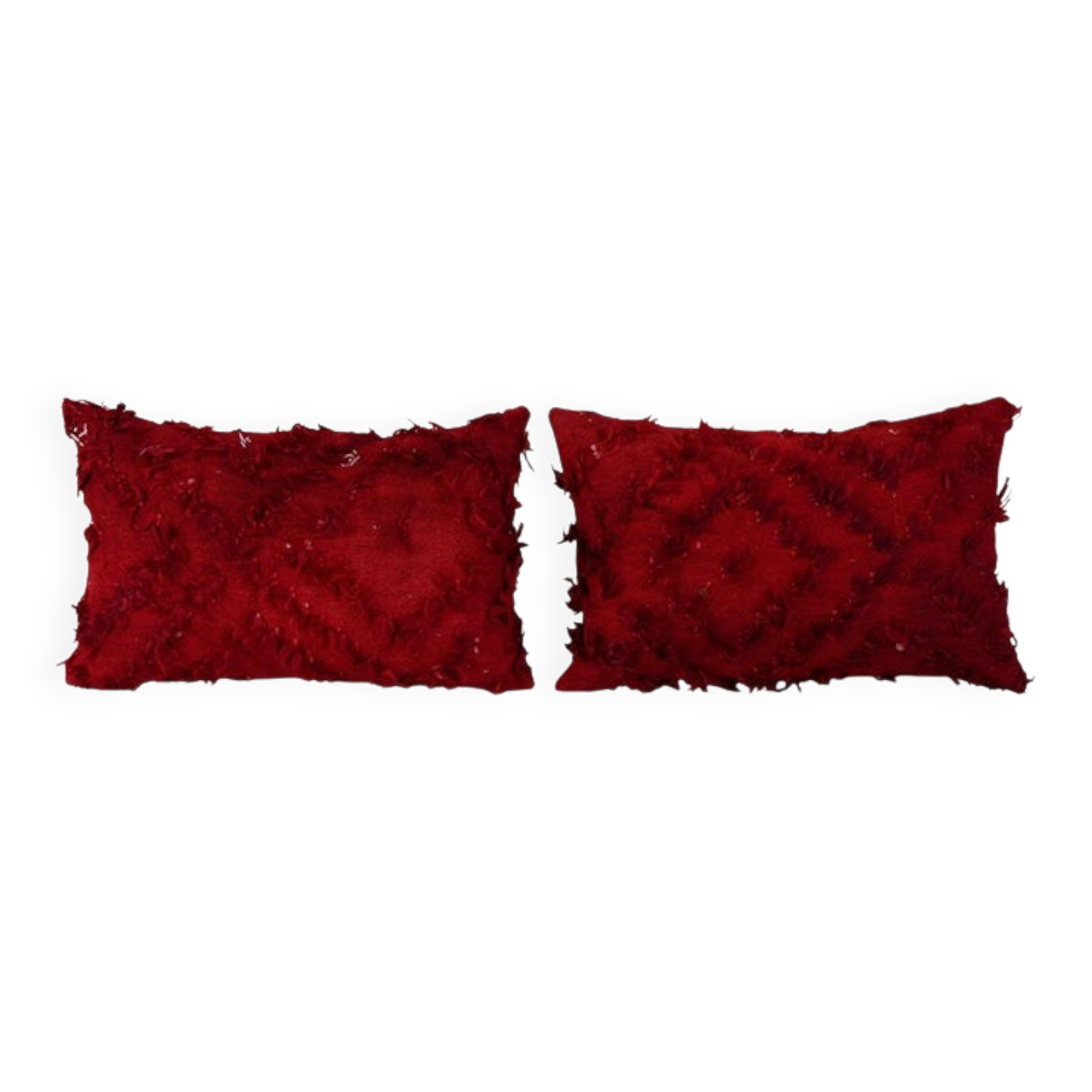 Set of 2 vintage Turkish cushion covers 33x51 cm