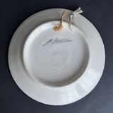 Plat en faïence