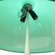 Mid-century green Italian table lamp Toledo by Luigi Massoni for Guzzini, 1960s.