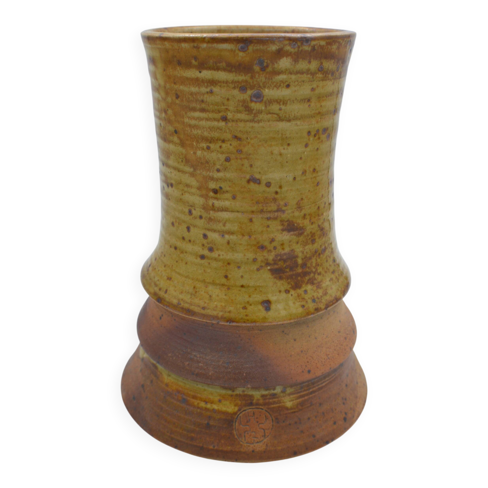 Stoneware vase Puisaye by De Vinck