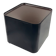 Cube de rangement DIME Marcello Siard Longato années 70 plastique brun