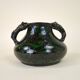 Spanish pottery vase with two handles