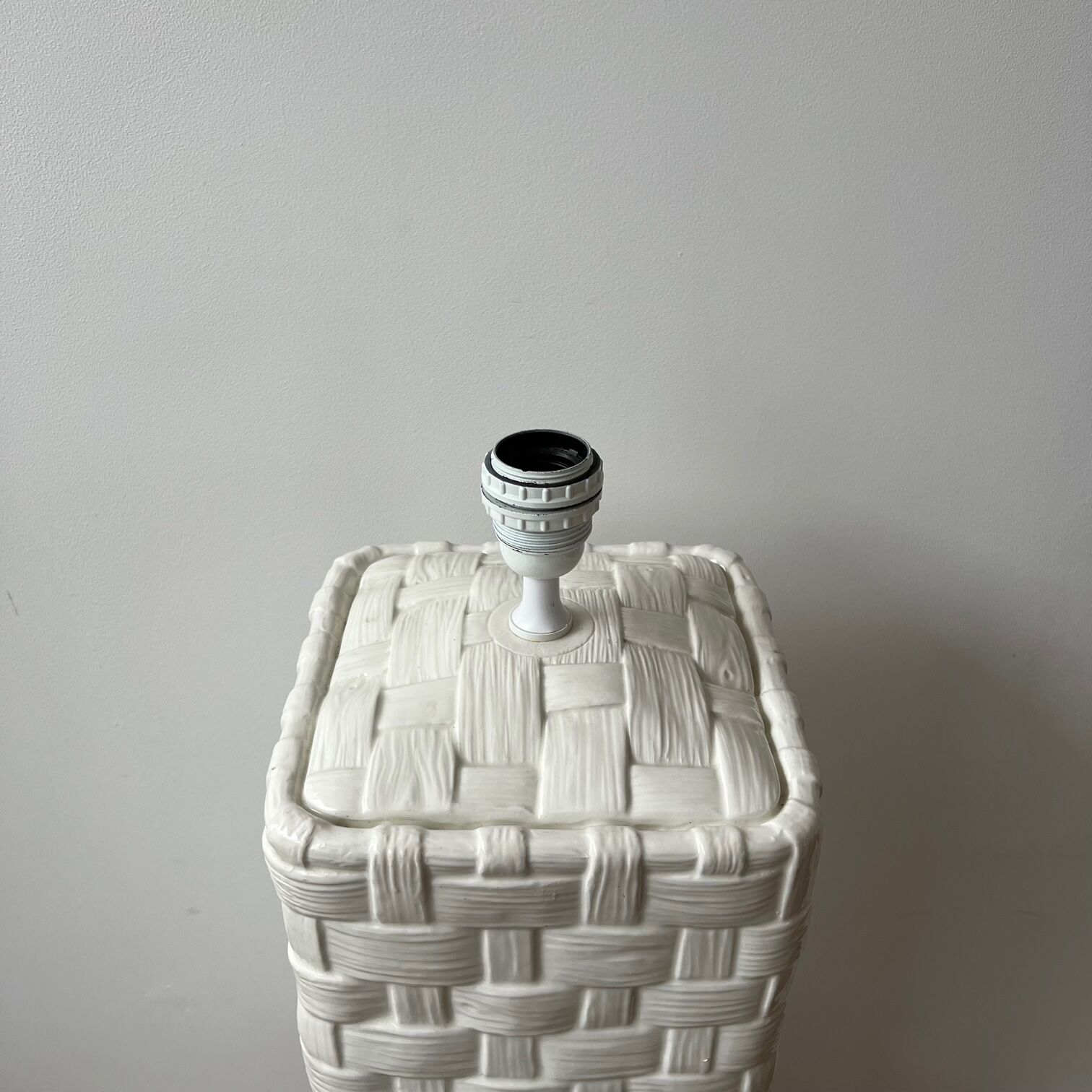 Single Italian Mid-Century Ceramic Table Lamp