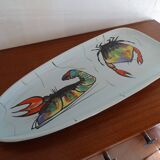 Fish dish MBFA Pornic 1960 vintage