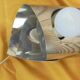 70's steel wall light