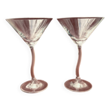 Martini glasses