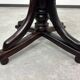 Curved wooden piano chair by Thonet