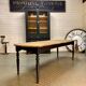 Table de drapier fin XIX en noyer