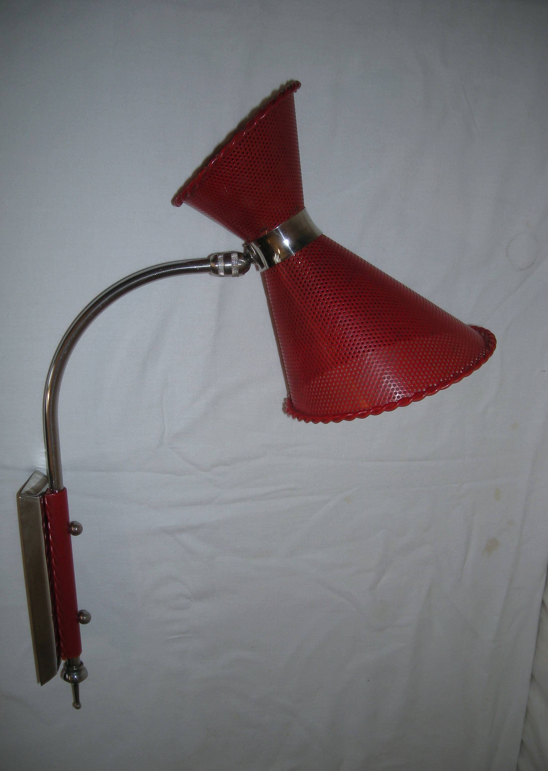 Diabolo wall light from the 50s