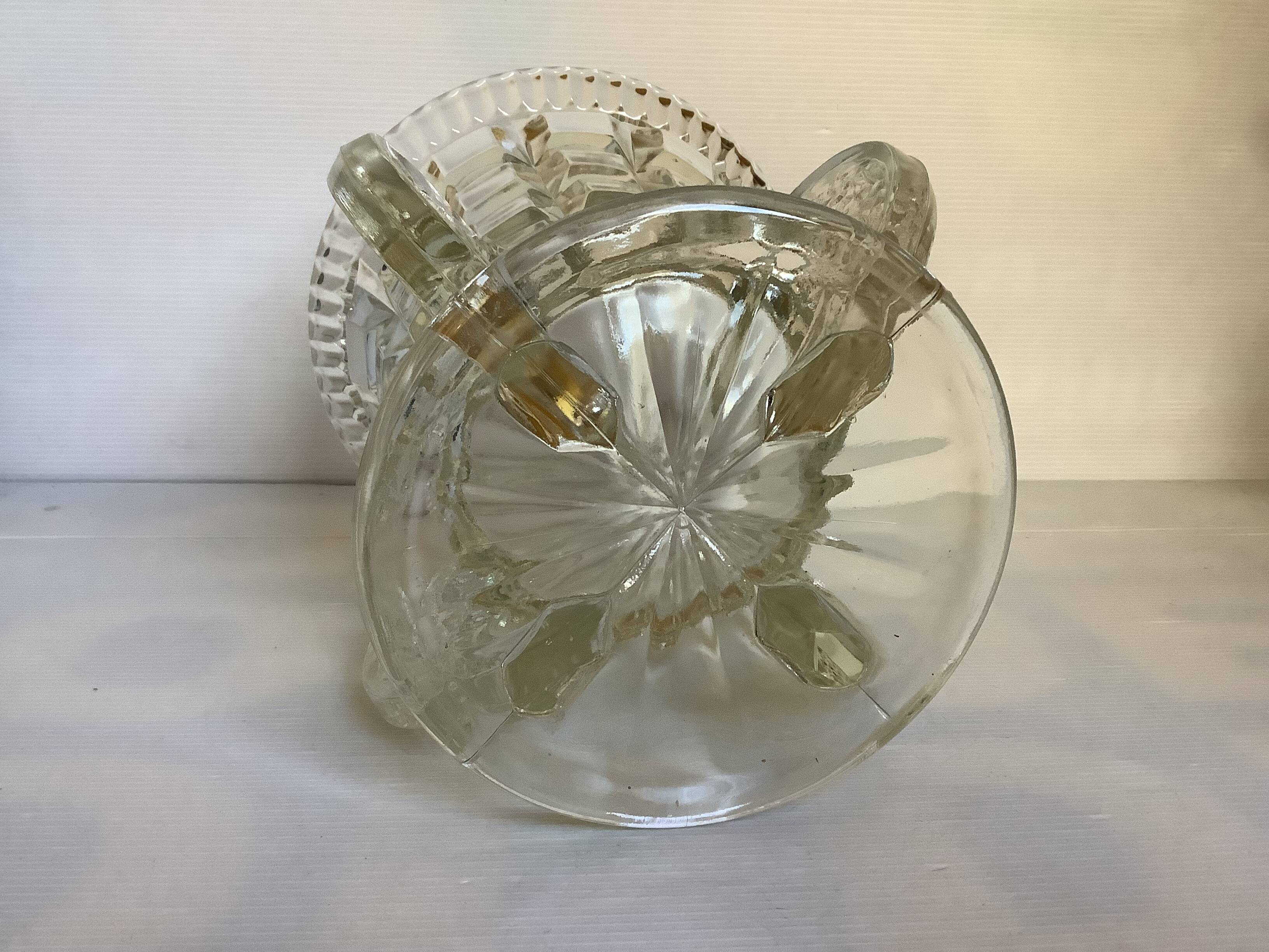 Antique large Art Deco vase from the 1930s.