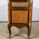 Rosewood and Amaranth chest of drawers, Louis XV / Louis XVI Transition style – Late 19th century