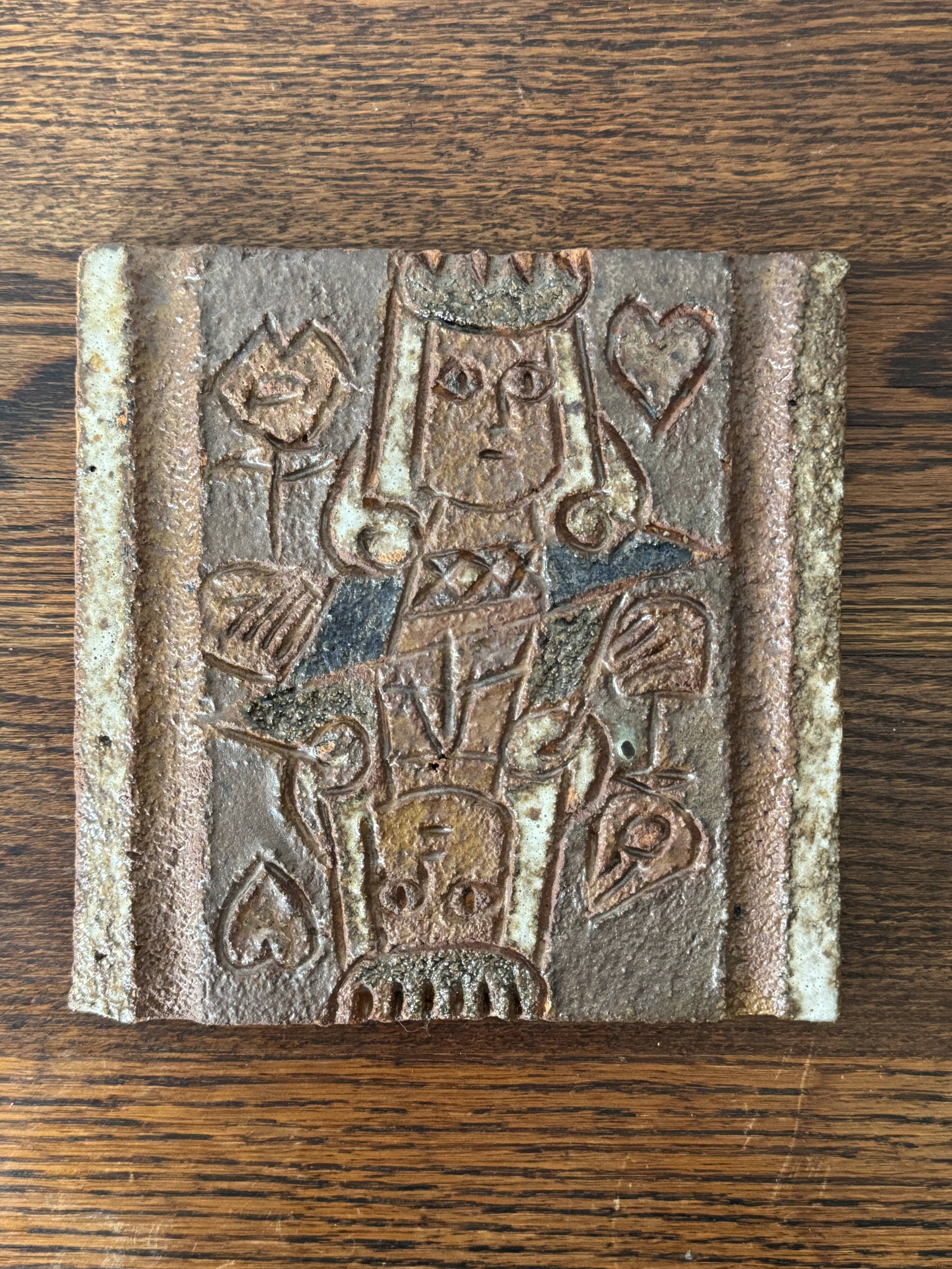 Ceramic plaque by the Argonauts, Vallauris, circa 1960