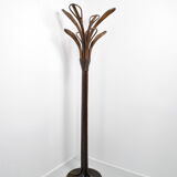 Rattan coat rack 1970
