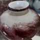 Blown glass round vase, signed Jean-Claude Novaro.