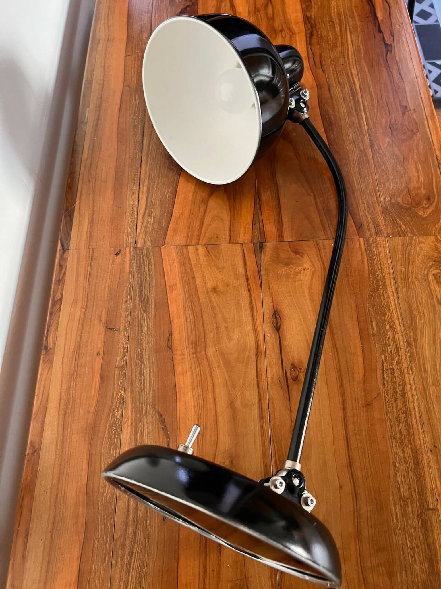Lampe de bureau Bauhaus, Autriche, années 1940