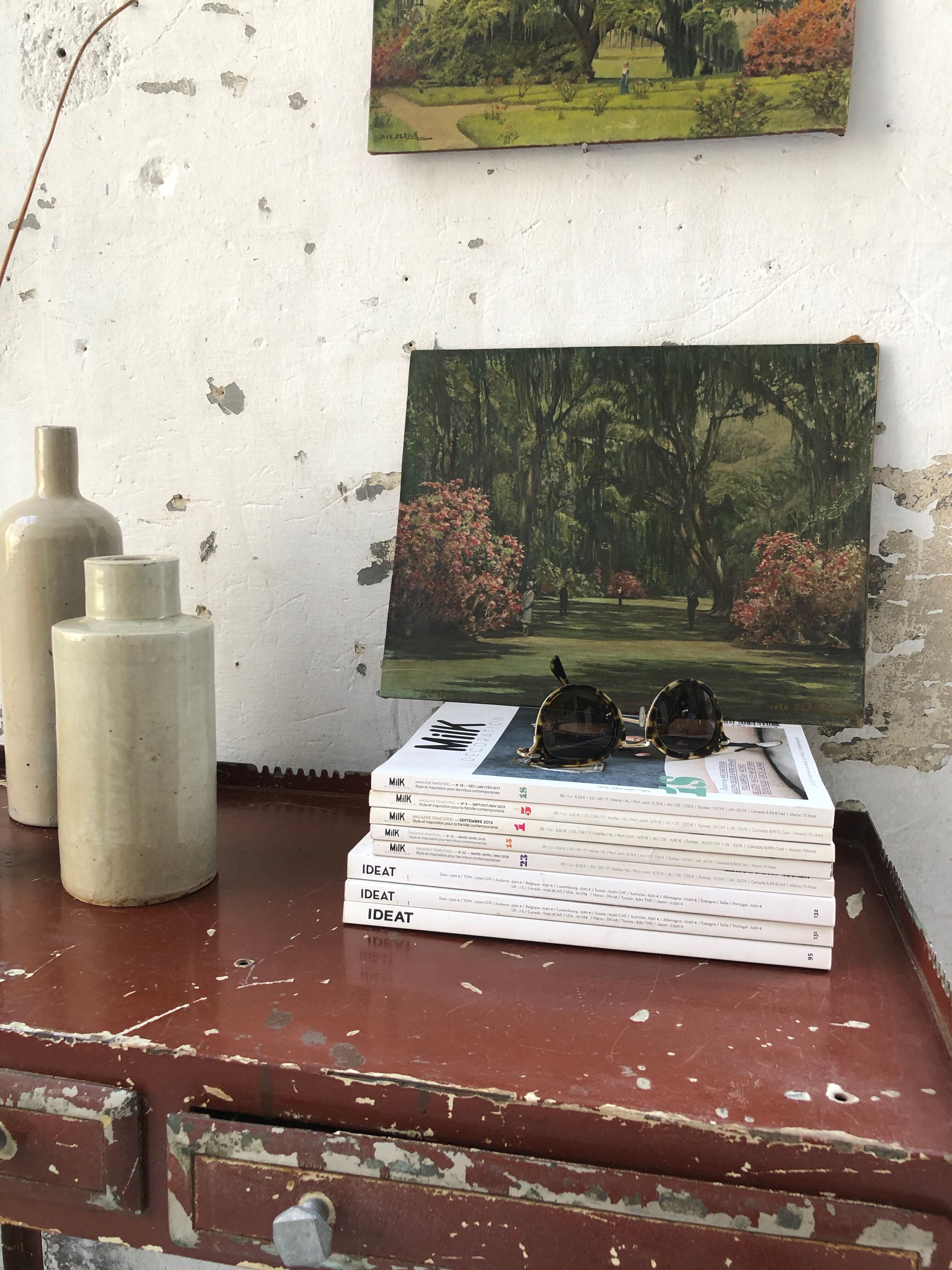 J.Ryck oil painting on cardboard