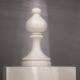 Bishop Glass Table Lamp, Ivan Jakeš, 1970s, Czechoslovakia