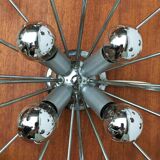 German atomic table lamp from the mid-century space age by Cosack.