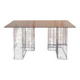 LARGE “WIRE” TABLE BY TERENCE CONRAN FOR HABITAT