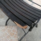 Set table and armchairs