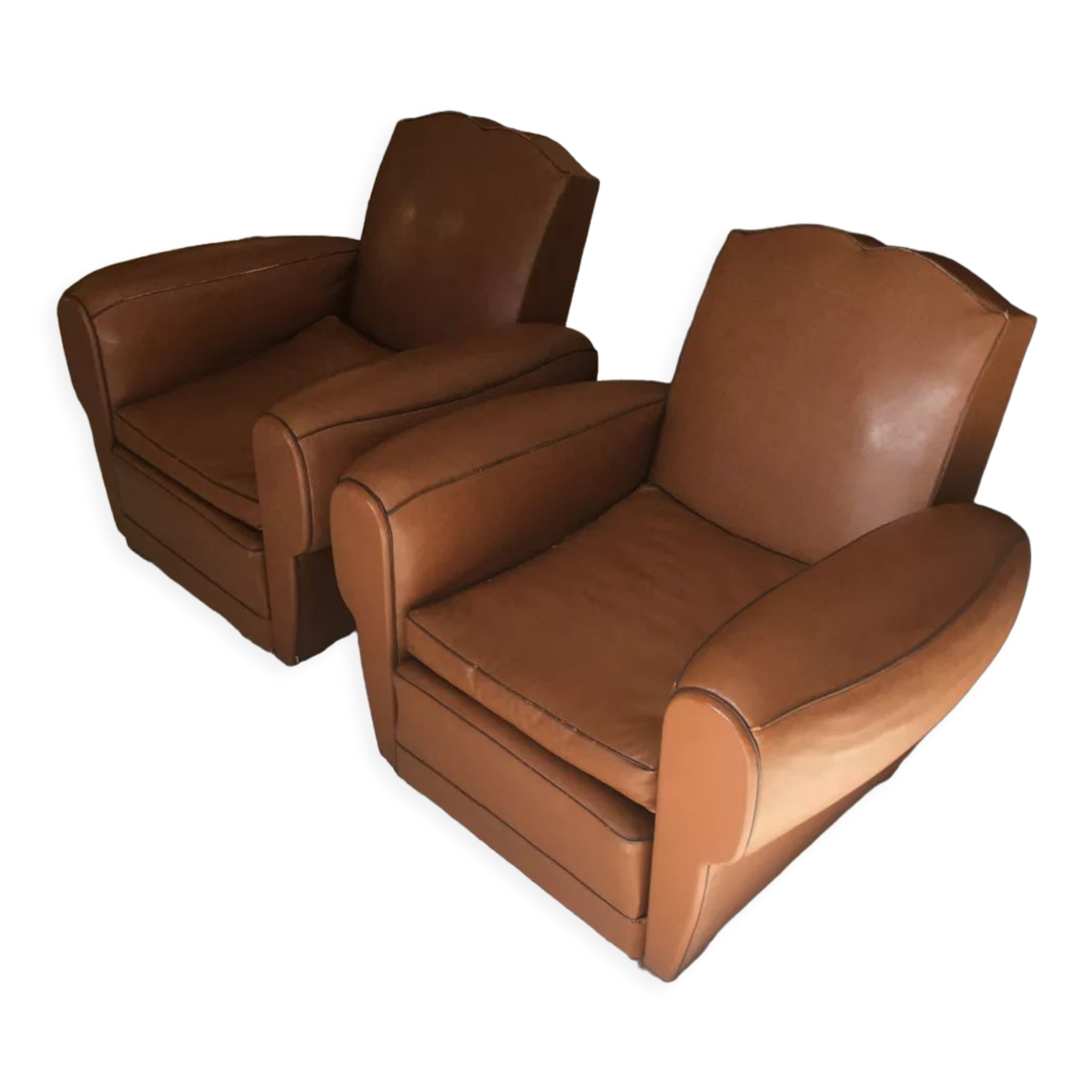 2 Moustache club chairs