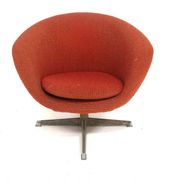 Scandinavian swivel armchair, Sweden, 1960