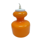Orange opaline hanging 1970
