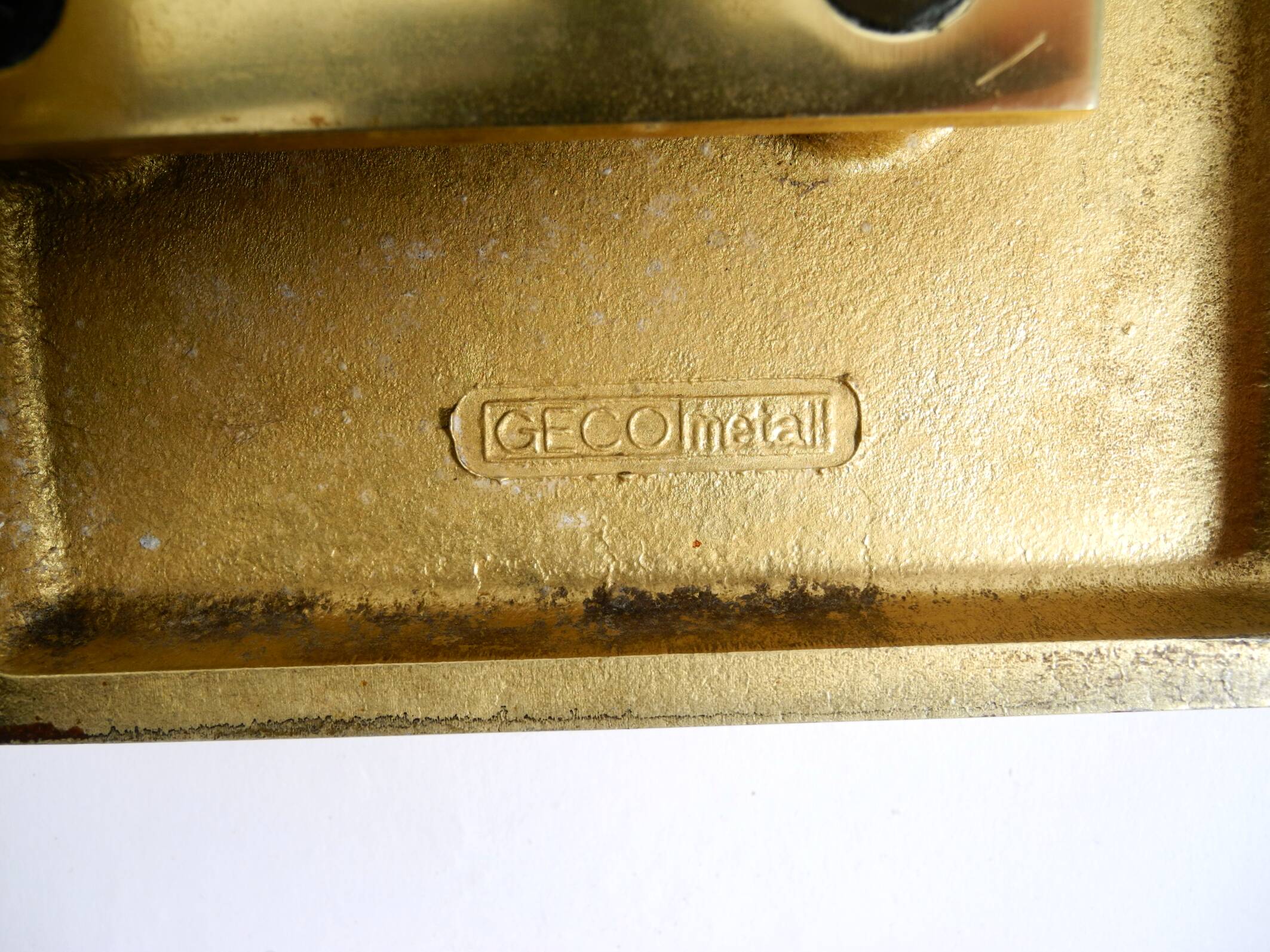 1960s Space Age abstract design door handle