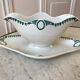 Gravy boat Terre de Fer Saint-Amand XIXth