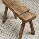 Banc de scie vintage banc rustique rural