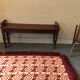 Solid oak bench 96 cm