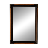 Vintage Bevelled Wall Mirror Campaign Style