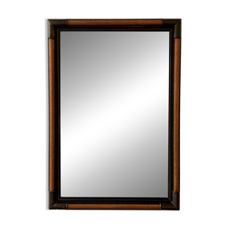 Miroir mural biseauté style campagne vintage