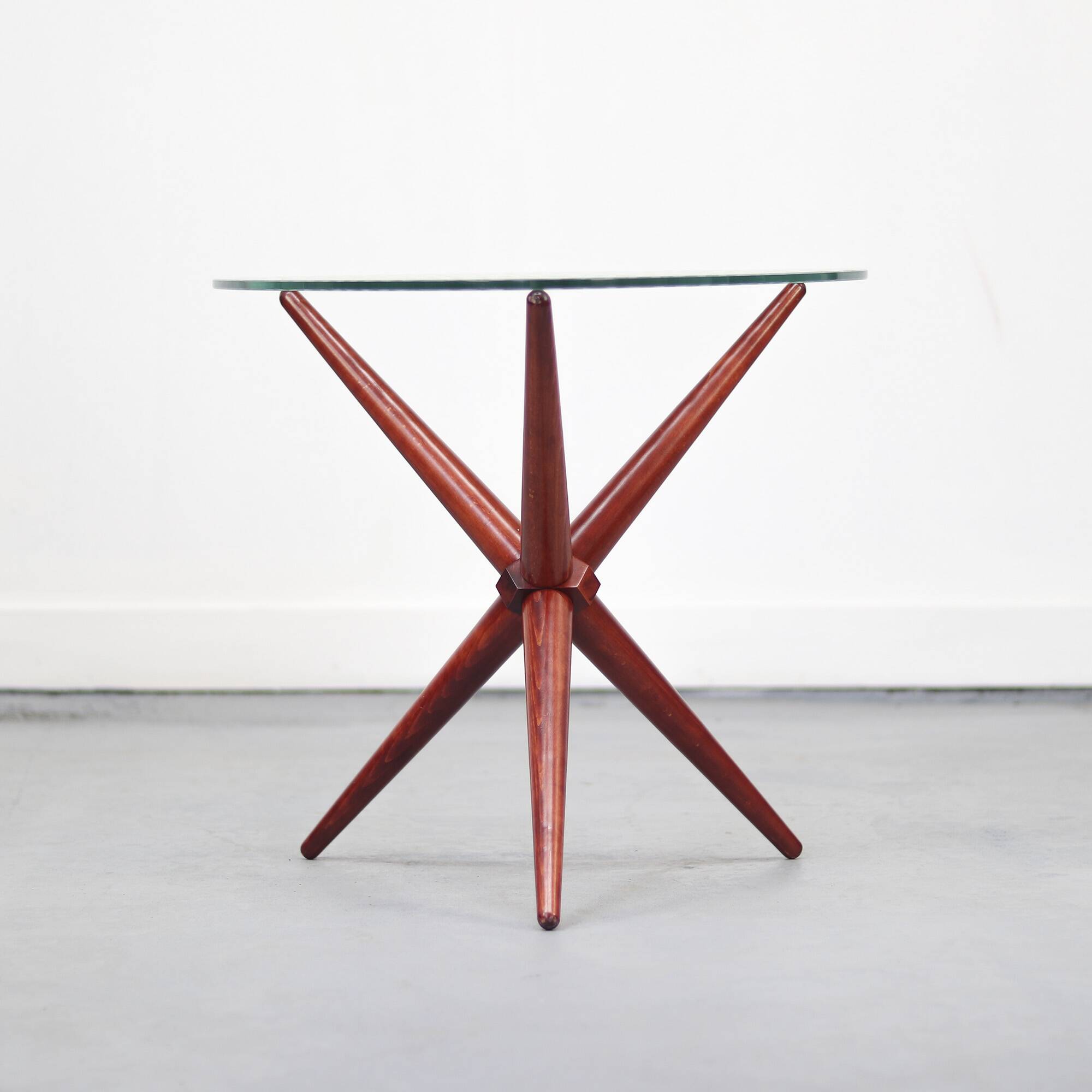 Vintage Mid-Century Design Star-shaped Side Table