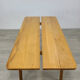 Table "grain de café" vintage années 60