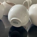 Set of 6 vintage ceramic fruit vases/cachepots